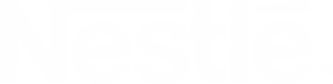 Nestle logo in white