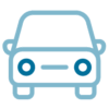 Icon of a car