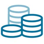 Icon representing coins