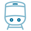Icon representing a train
