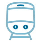 Icon representing a train