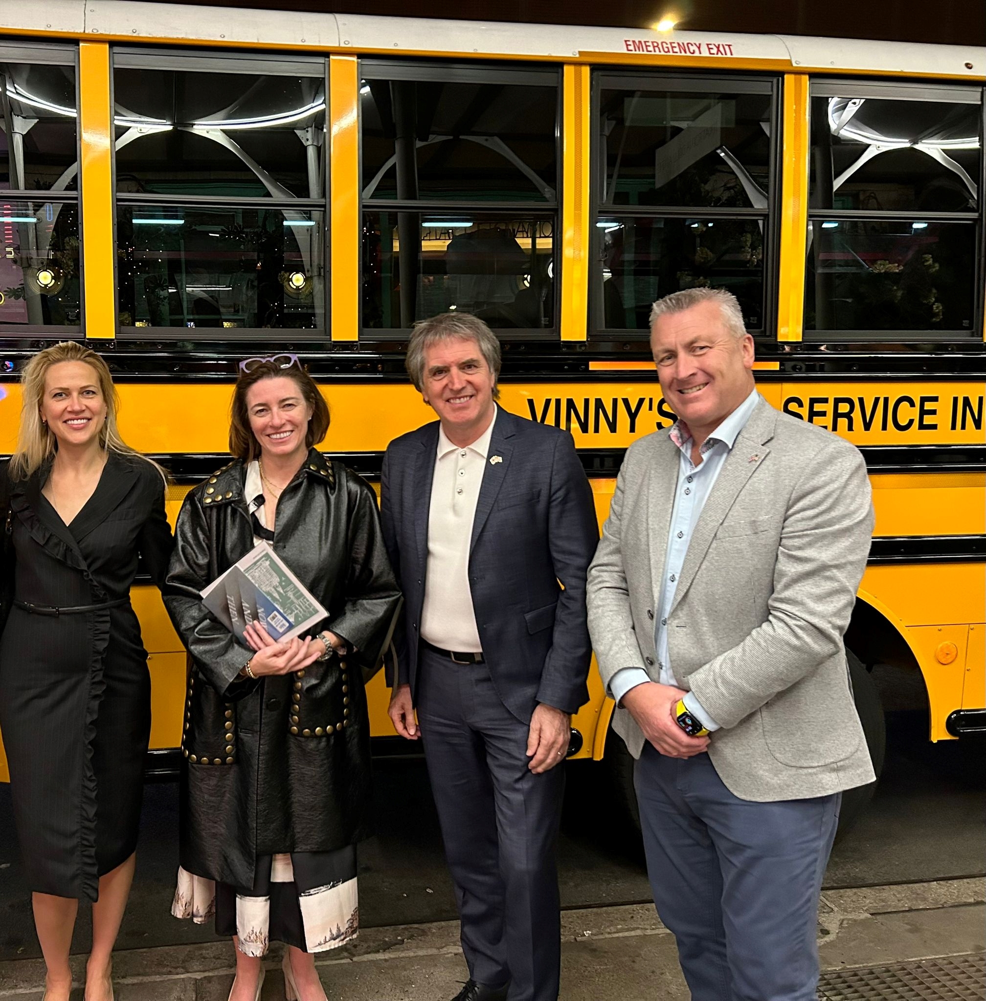 Mayor Steve Rotheram in New York